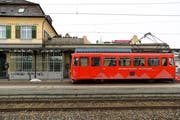 Die Rheineck-Walzenhausen-Bahn ist die kürzeste der drei Ostschweizer Zahnradlinien. (Bild: Raphael Rohner)