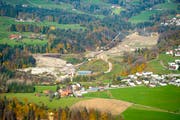 Höchstens 60 000 Tonnen pro Jahr: Auf der Deponie Tüfentobel wird die Lieferlimite für sauberes Material beschränkt. (Bild: Urs Bucher)
