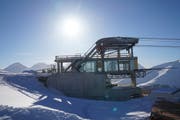 Die Bergstation der neuen Pendelbahn. (Bild: ASD-Marketing AG)