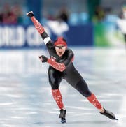 Livio Wenger bei einem 1500-Meter-Weltcup-Rennen in Polen. Bild: Boris Streubel/Getty (Tomaszów Mazowiecki, 8. Dezember 2018)
