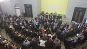 16 Luzerner Kantonsräte wurden am Dienstagnachmittag verabschiedet. (Bild: Alexander von Däniken, Luzern, 26. März 2019)