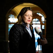 Regierungsrätin Heidi Zgraggen will Ständerätin werden. (Bild: Keystone/Peter Klaunzer, Bern, 4. Dezember 2018)