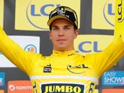 Dylan Groenewegen - hier als Leader bei Paris - Nizza - war bei Brügge - De Panne der stärkste Sprinter im Feld (Bild: KEYSTONE/EPA/SEBASTIEN NOGIER)