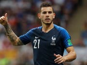 Lucas Hernandez, im vergangenen Sommer Stammkraft im Weltmeisterteam von Frankreich, wechselt im Sommer für 80 Millionen Euro von Atletico Madrid zum FC Bayern München (Bild: KEYSTONE/EPA/FELIPE TRUEBA)
