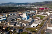 Das Projekt «Surenhof» auf dem Areal der Frischfleisch AG ist wohl noch nicht vollständig vom Tisch. (Bild: Philipp Schmidli, 21. März 2019)