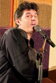 Roger Stein bei seinem Auftritt in Kradolf. (Bild: Barbara Hettich)