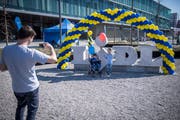 Lidl veranstaltete am Samstag einen Tag der offenen Tür am Hauptsitz in Weinfelden. (Bild: Reto Martin)
