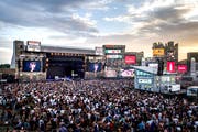 Die Bühne am Openair Frauenfeld. (Bild: Andrea Stalder)