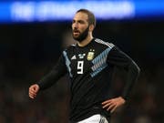 Gonzalo Higuain beendet seine Nationalmannschafts-Karriere nach 75 Länderspielen (Bild: KEYSTONE/AP/DAVE THOMPSON)