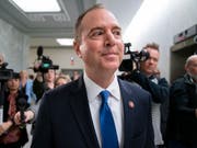 Adam Schiff am Donnerstag im Kapitol in Washington. (Bild: KEYSTONE/AP/J. SCOTT APPLEWHITE)