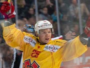 Toni Rajala sorgt für neuerlichen Bieler Jubel gegen Bern (Bild: KEYSTONE/MARCEL BIERI)