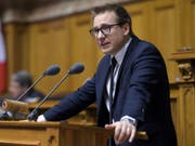 Nationalrat Philippe Nantermod will für die Walliser FDP einen Ständeratssitz erobern. (Bild: Keystone/ANTHONY ANEX)