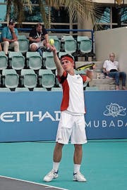 Antonio Barukcic hat in den Halbfinals Nervenstärke bewiesen. (Bild: Claudio Kernen (Abu Dhabi)