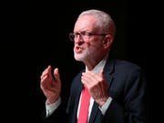 Labour-Chef und Oppositionsführer Jeremy Corbyn. (Bild: KEYSTONE/AP PA/ANDREW MILLIGAN)