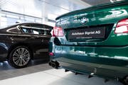 Ab Ende Mai werden beim Autohaus Sigrist in Kriens keine BMW mehr zu besichtigen sein. (Bild: Philipp Schmidli, 29. März 2019)