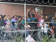 Die Todesursache von einem Migrantenkind in US-Grenzwächtergewahrsam ist geklärt worden. (Bild: KEYSTONE/AP/CEDAR ATTANASIO)