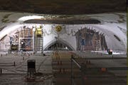 Die Pfarrkirche St.Mauritius in Appenzell wird renoviert. (Bild: mc)