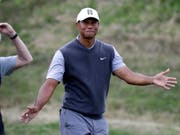Tiger Woods hatte das Glück nicht mehr in der eigenen Hand (Bild: KEYSTONE/AP/ERIC GAY)