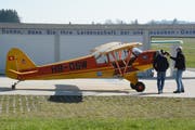 Einmotorige Propellermaschine auf dem Erlebnisflugplatz Sitterdorf. (Bilder: Georg Stelzner)
