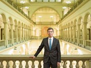Seit Anfang Jahr ETH-Präsident: Joël Mesot, hier im Hauptgebäude der ETH in Zürich. (Bild: Gaëtan Bally/Keystone (13. Februar 2019))