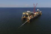 Durch dieses Rohr nahe der Küste von Lubmin soll bereits Ende dieses Jahres russisches Gas nach Europa strömen. (Sean Gallup/Getty, 16. August 2018)