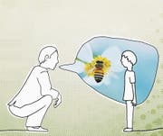 Ernüchternd: Heutige Eltern klären ihre Kinder mehr oder weniger so auf wie damals ihre eigenen Eltern. (Bild: Illustration: Micha Wernli)