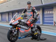 Tom Lüthi schnitt in den letzten drei Testtagen in Katar gut ab und ist für den Saisonstart in einer Woche gerüstet (Bild: KEYSTONE/MARCEL BIERI)