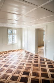 So sieht das alte Bauernhaus nun von innen aus.