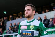 Saleh Chihadeh trifft in Chiasso zum 1:0. (Bild: Martin Meienberger/Freshfocus (Kriens, 23. Februar 2019))