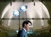 Justin Trudeau durchlebt die grösste Krise seiner Amtszeit. (Bild: Ryan Remiorz/AP; Montreal, 27. Februar 2019)