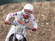 Der Yamaha-Fahrer Jeremy Seewer beim Heim-GP im August 2018 in Frauenfeld (Bild: KEYSTONE/ENNIO LEANZA)