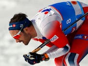 Früh ausgerissen und nicht mehr eingeholt: Hans Christer Holund gewann den 50er an der WM auf eindrückliche Art (Bild: KEYSTONE/AP/MATTHIAS SCHRADER)