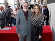 Nun hat Rita Wilson genau wie ihr Ehemann, Tom Hanks, auch einen Hollywood-Stern. (Bild: KEYSTONE/EPA/ETIENNE LAURENT)
