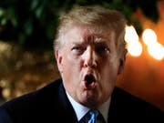 US-Präsident Donald Trump hat am Freitag wiederum die US-Notenbank wegen ihrer Geldpolitik attackiert. (Bild: KEYSTONE/AP/MANUEL BALCE CENETA)