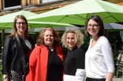 Die Organisatorinnen: Yaël Zürcher, Sonja Wiesmann Schätzle, Yvonne Ziegler, Brigitta Mettler.