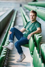 Kriens ist sein fussballerisches Daheim: Nico Siegrist. (Bild: Eveline Beerkircher, Kriens, 25. Oktober 2018)