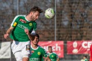 Der SC Brühl hatte am Samstag vor allem in der ersten Halbzeit des Spiels gegen den FC Sion 2 starke Momente. (Bild: PD)