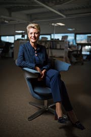 «Ich bin nicht bekannt dafür, hysterisch zu sein»: Justizministerin Karin Keller-Sutter (55). (Benjamin Manser, St. Gallen, 29. März 2019)