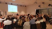 Die Versammlung des Verbandes Thurgauer Schulgemeinden in Steckborn. (Bild: PD)