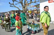 Diese Familie kommt aus dem Auenland nach Groppmatingen. (Bild: Margrith Pfister-Kübler).