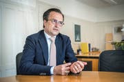 David H. Bon wird Ende Mai das Büro im Stadthaus räumen müssen. (Bild: Andrea Stalder)
