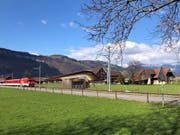 So könnte die neue Haltestelle in Oberdorf aussehen. (Visualisierung: PD)