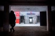 Die Tiefgarage wird zum Multiplex-Kino. (Bild: Andrea Stalder)