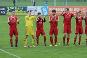 Nur die Spieler selbst applaudierten am Wochenende: Bütschwil gelang der Rückrundenauftakt. (Bild: Beat Lanzendorfer)
