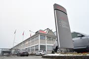 Am Arboner Standort der Saurer-Gruppe wird die Montage der Stickmaschinen nach China verlagert. (Bild: Thurgauer Zeitung)