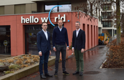 Armin Schmid von Swiss Crypto Token, Bastiaan Don von Blockimmo und Martin Schneider von Elea Labs (von links). Bild: PD