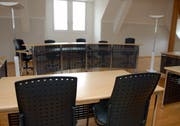 Gerichtssaal im Rathaus in Stans. (Bild: Markus von Rotz)