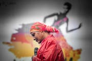 Waris Dirie hofft, dass das Musical «Wüstenblume» die Herzen der Menschen bewegt.(Bild: Michel Canonica / TAGBLATT)