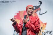 Waris Dirie, Topmodel und Autorin des Millionen-Bestsellers «Wüstenblume» am Donnerstag in St.Gallen. (Bild: Michel Canonica - 7. März 2019)