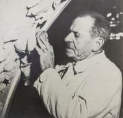 Alois Griessl bei der Arbeit. (Bild: PD)